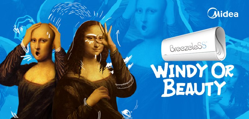 Midea lancia la campagna #Windyorbeauty