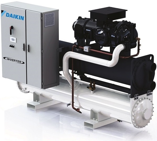 Daikin presenta i nuovi chiller condensati aria e acqua con compressori inverter