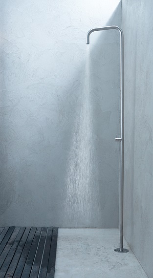 Colonna da esterno in acciaio inox 316L