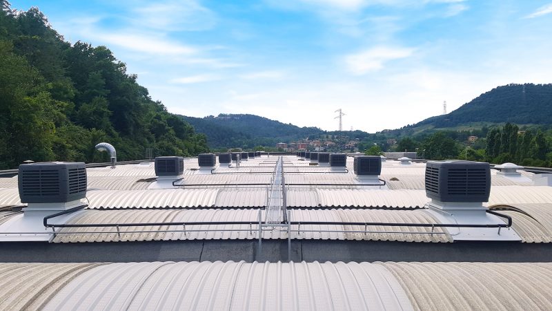 Climatizzazione degli ambienti industriali con Edenya