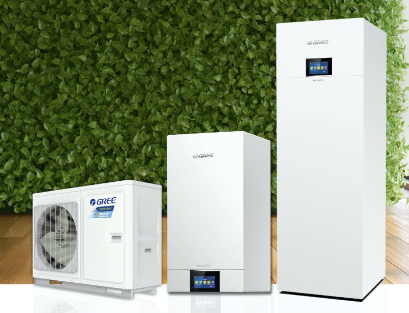 Pompa di calore aria acqua Monoblocco Versati IV di Gree
