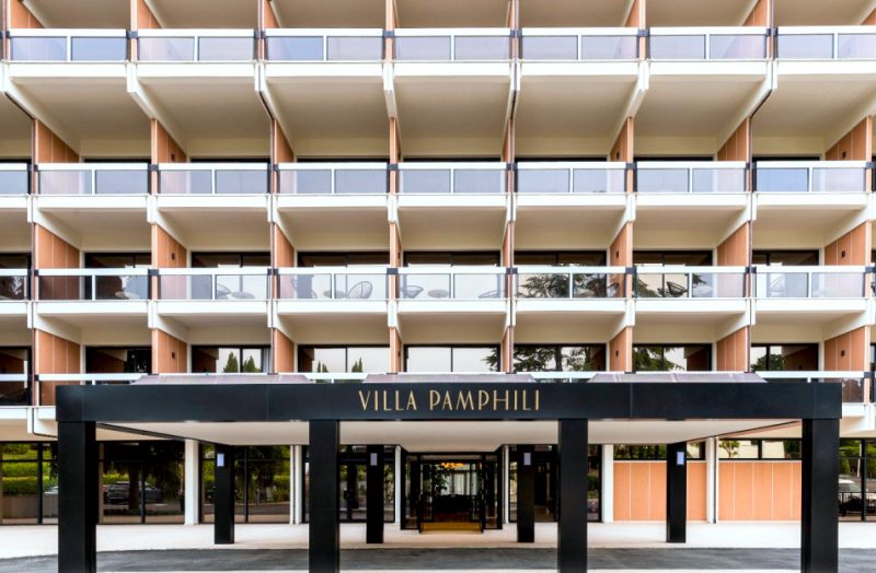 Hotel Villa Pamphili sceglie chiller e pompe di calore Mitsubishi
