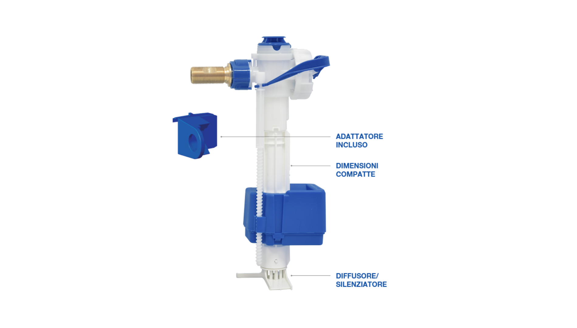 Fluidmaster 747, valvole di riempimento compatte e silenziose
