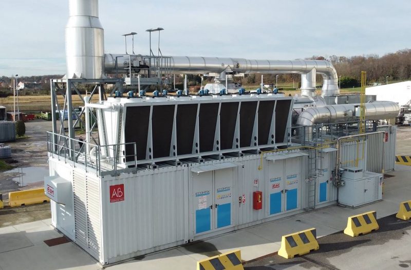Impianto di cogenerazione nello stabilimento Granarolo