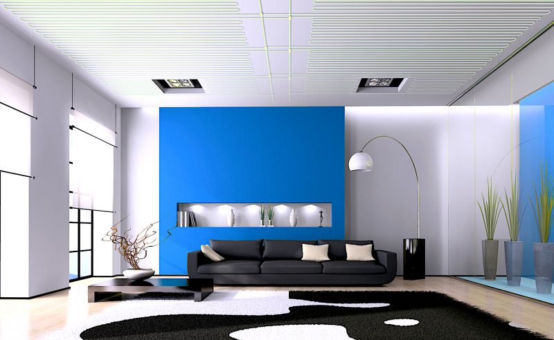 Impianto radiante a soffitto per ristrutturazioni e nuove costruzioni