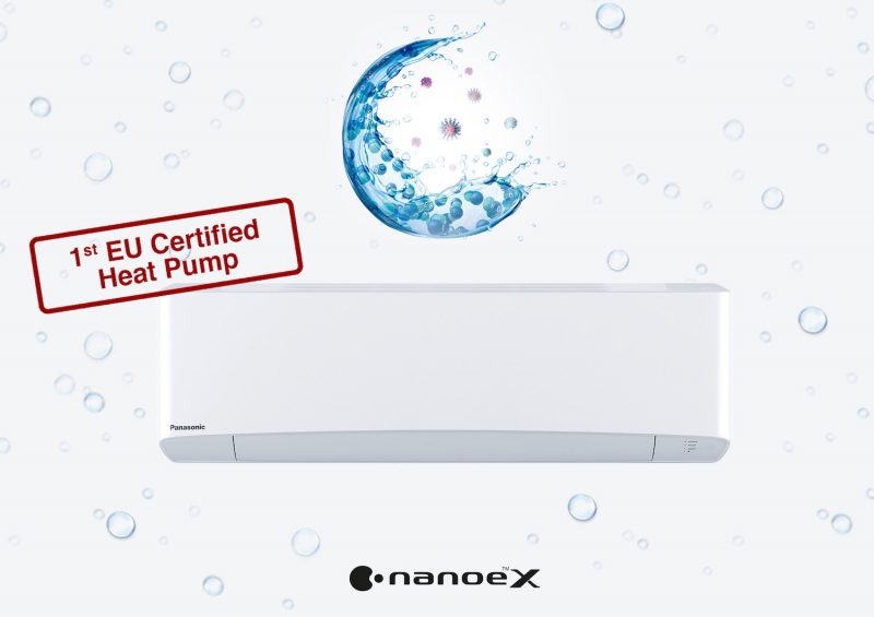 Climatizzatori con tecnologia Panasonic nanoe X