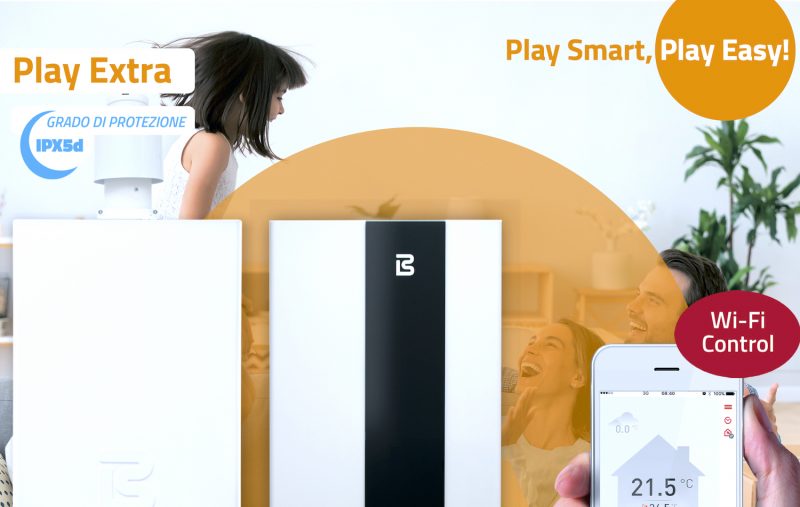 Caldaie Play Bongioanni con kit per gestione remota da App