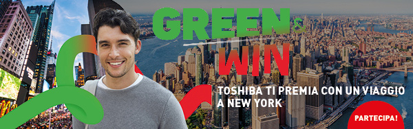 Toshiba Green & Win: il premio porta gli installatori a New York