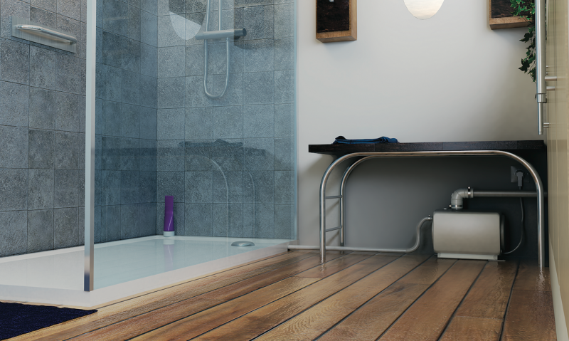 La doccia ovunque con Sanifloor Plus Tray di Sanitrit
