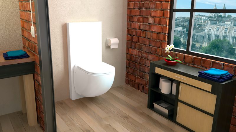 WC con trituratore integrato Sanicompact