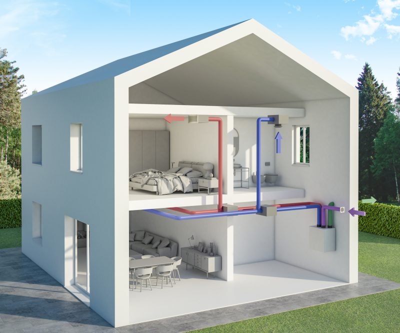 Sitali CX, ventilazione meccanica controllata ad alta efficienza