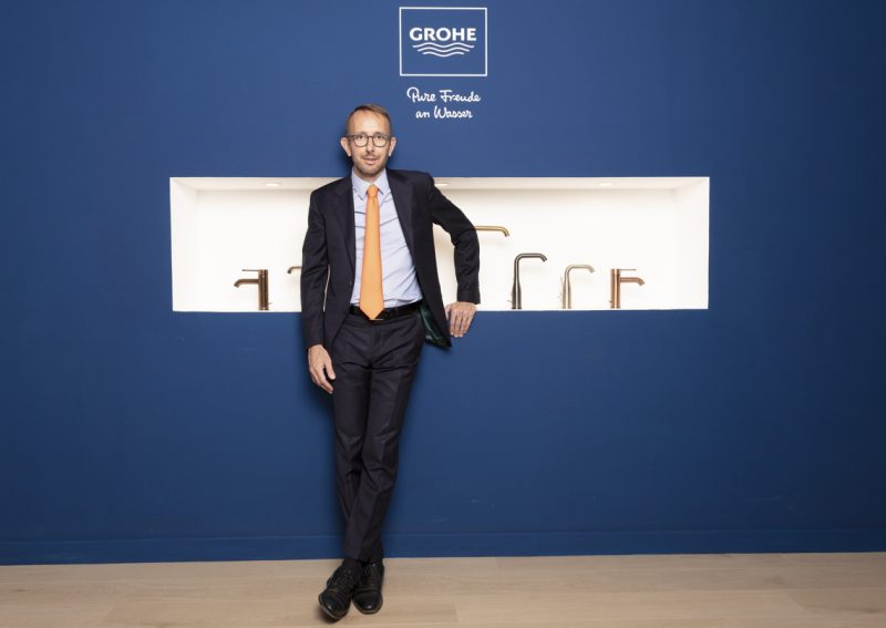 Formazione per il personale di vendita in showroom Grohe