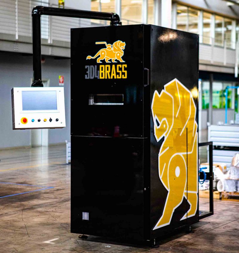 Stampanti 3D per ottone e acciai