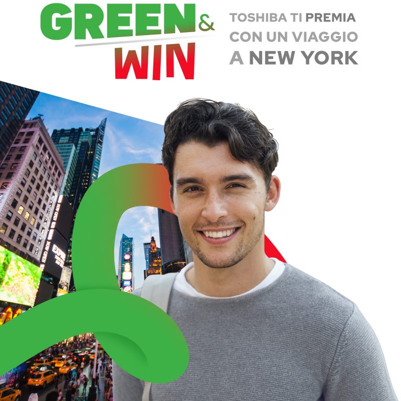 Toshiba Green & Win: installa Toshiba e vola a NYC