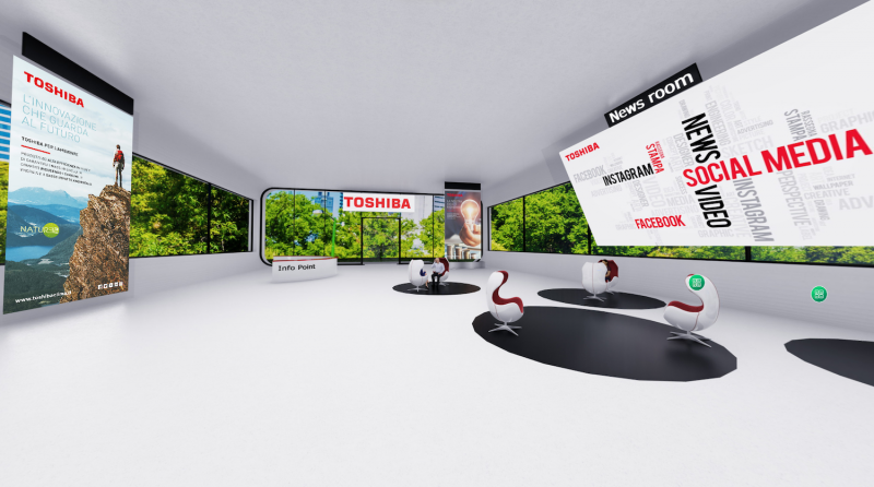 Toshiba TUX: il primo showroom nel metaverso