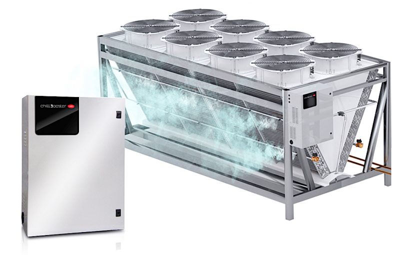 Gestire il freddo con l’umidificazione adiabatica Carel