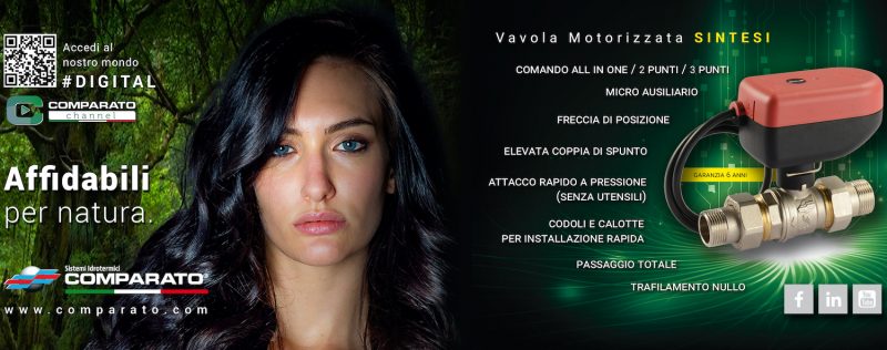 Comparato presenta la valvola motorizzata Sintesi