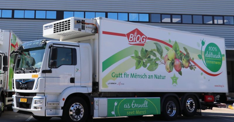 Veicoli elettrici refrigerati per la distribuzione alimentare