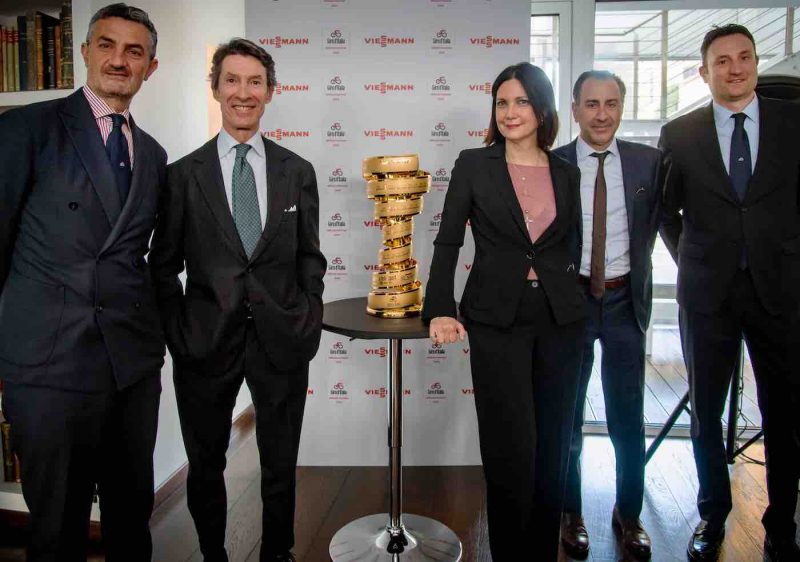 Viessmann Partner ufficiale del Giro d’Italia 2022