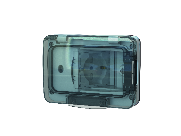 Custodia per prese elettriche Wide